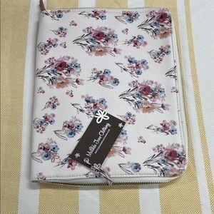 Matilda Jane Floral Zipper Tablet Case in Pink, Blue, Purple